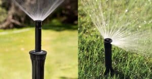 hunter pro spray and rainbird 1800