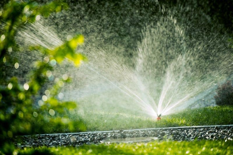 lawn sprinkler system