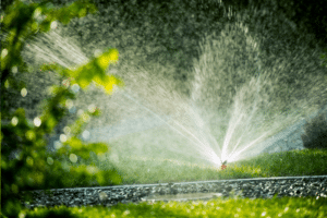 working sprinkler: cost to winterize an irrigation system