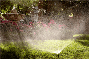 Smart sprinkler system for water-efficient lawn irrigation in Cleveland