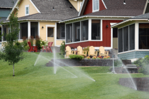 residential sprinkler use, Cleveland water restrictions, sprinkler systems